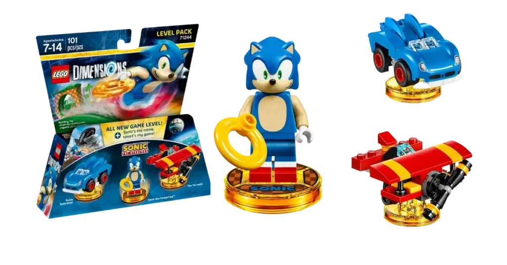 LEGO Sonic 2023 - Dimensions Sonic the Hedgehog