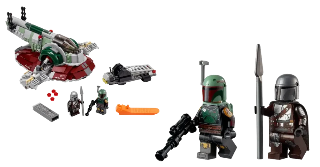 LEGO Mandalorian Minifigure - Boba Fett's Starship