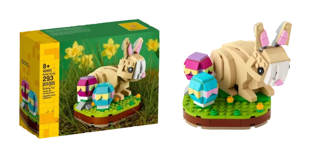 LEGO Valentines Bear - Easter Bunny