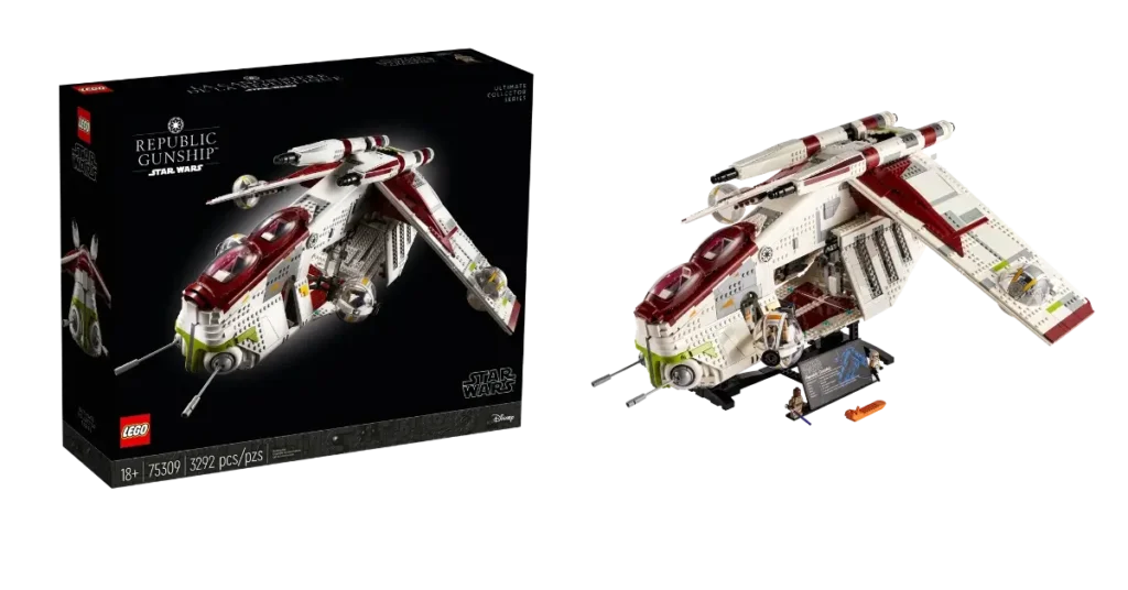 The Biggest Star Wars LEGO Set - Republic Gunship