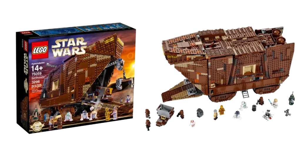 The Biggest Star Wars LEGO Set - Sandcrawler