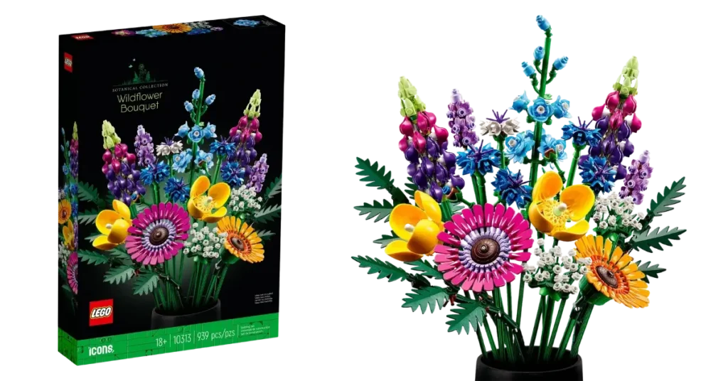 New LEGO Flowers 2023 - Wildflower Bouquet
