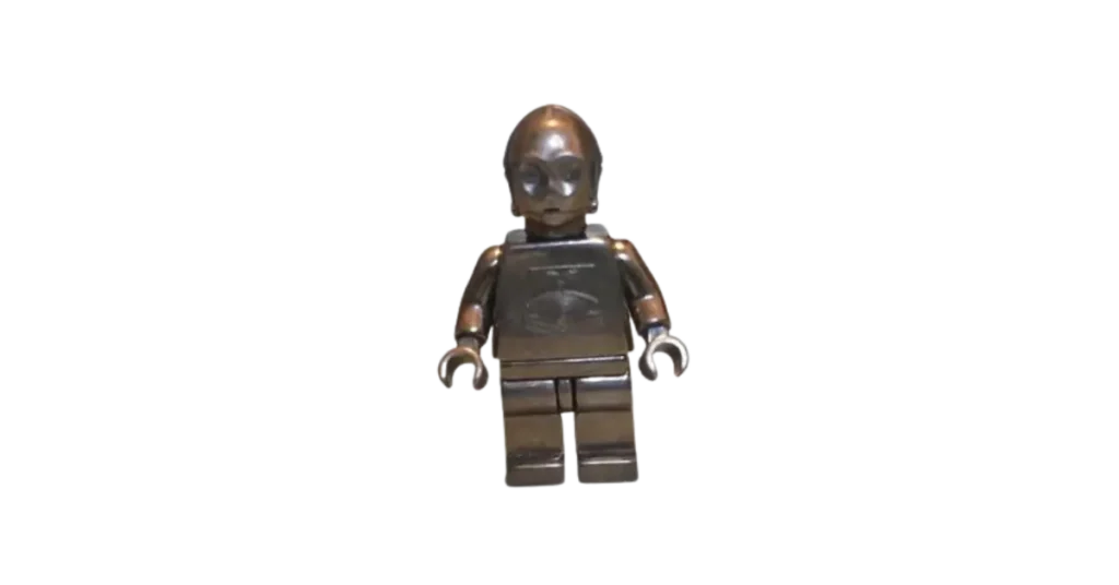 Rare LEGO Star Wars Minifigures - Solid Bronze C3PO