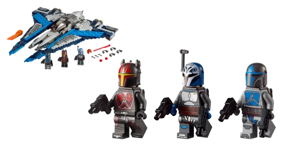 LEGO Gar Saxon Mandalorian Starfighter