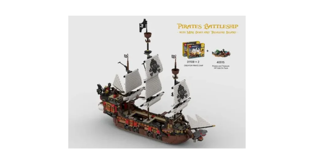 LEGO Pirate Ship Moc