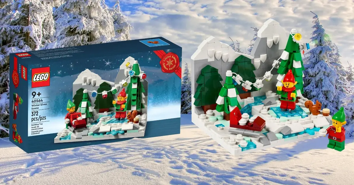 LEGO Winter Elves Scene